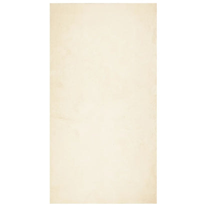 Rug HUARTE Short Pile Soft and Washable Cream 80x150 cm