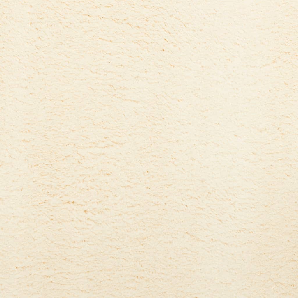 Rug HUARTE Short Pile Soft and Washable Cream 80x150 cm