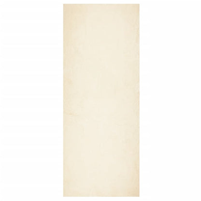 Rug HUARTE Short Pile Soft and Washable Cream 80x200 cm