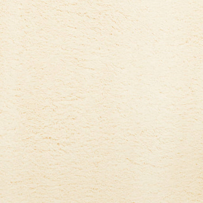 Rug HUARTE Short Pile Soft and Washable Cream 100x200 cm