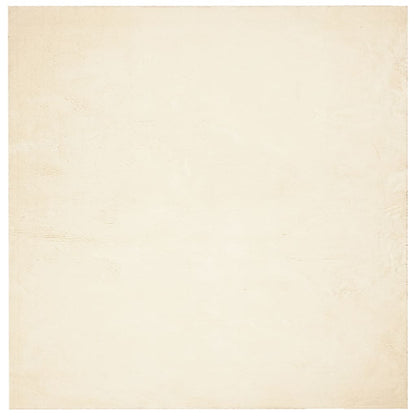 Rug HUARTE Short Pile Soft and Washable Cream 160x160 cm