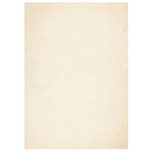 Rug HUARTE Short Pile Soft and Washable Cream 160x230 cm