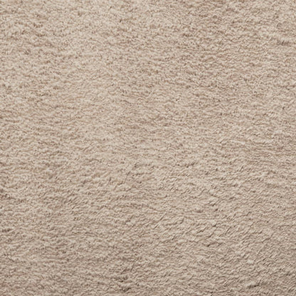 Rug HUARTE Short Pile Soft and Washable Sand 100x200 cm