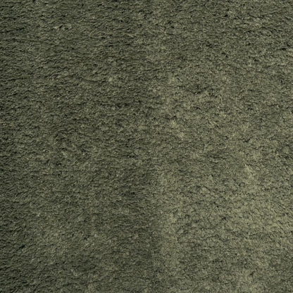 Rug HUARTE Short Pile Soft and Washable Forest Green Ø 100 cm