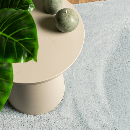Rug HUARTE Short Pile Soft and Washable Blue 80x250 cm
