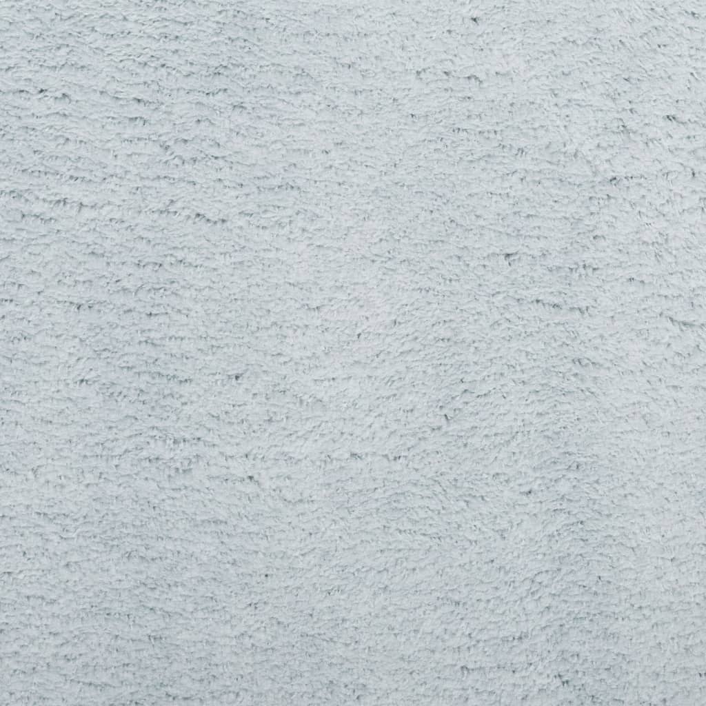 Rug HUARTE Short Pile Soft and Washable Blue 80x250 cm