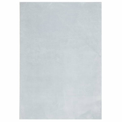 Rug HUARTE Short Pile Soft and Washable Blue 140x200 cm