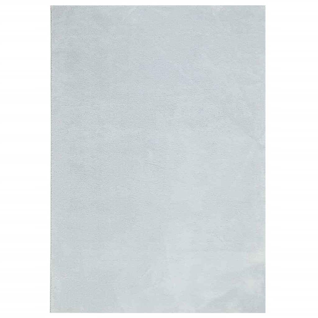 Rug HUARTE Short Pile Soft and Washable Blue 160x230 cm