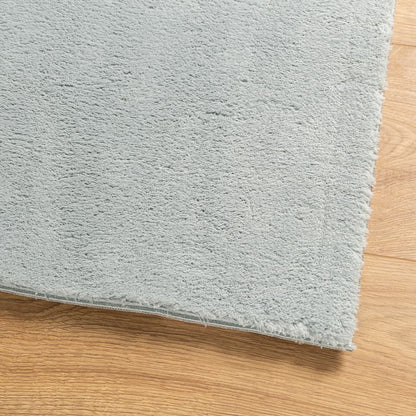 Rug HUARTE Short Pile Soft and Washable Blue 160x230 cm