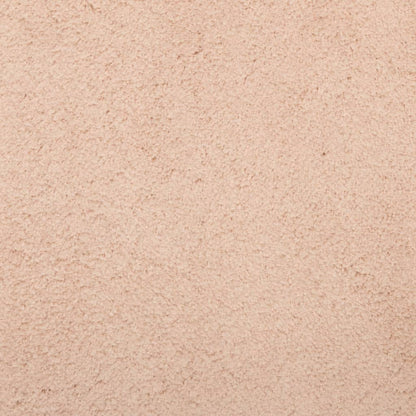 Rug HUARTE Short Pile Soft and Washable Blush 160x160 cm