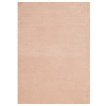 Rug HUARTE Short Pile Soft and Washable Blush 200x280 cm