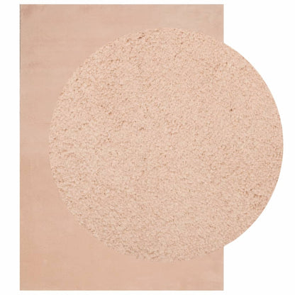 Rug HUARTE Short Pile Soft and Washable Blush 200x280 cm
