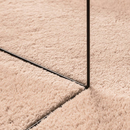 Rug HUARTE Short Pile Soft and Washable Blush 200x280 cm