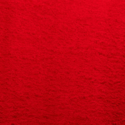 Rug HUARTE Short Pile Soft and Washable Red 160x230 cm