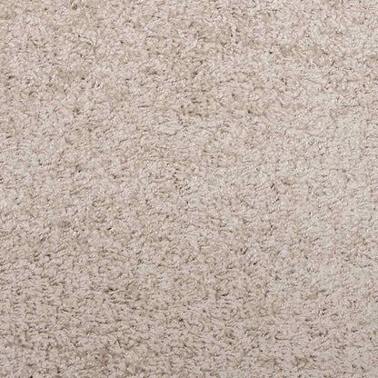Shaggy Rug PAMPLONA High Pile Modern Beige 160x230 cm