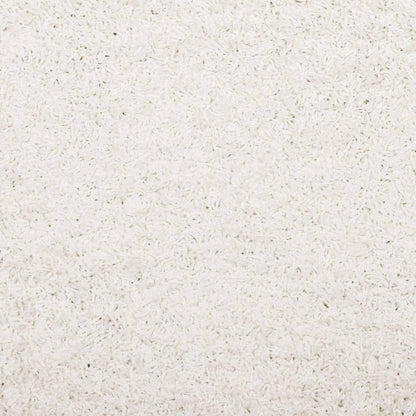 Shaggy Rug PAMPLONA High Pile Modern Cream 160x230 cm