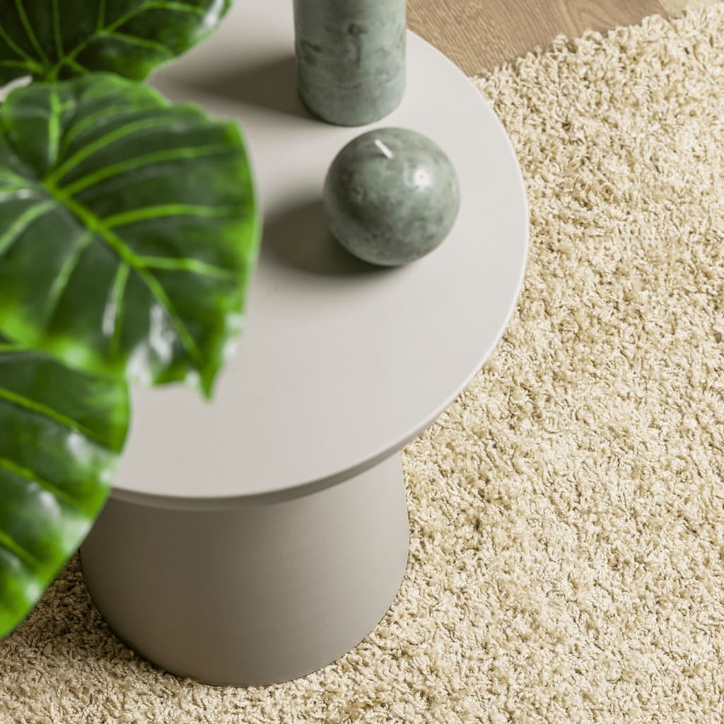 Shaggy Rug PAMPLONA High Pile Modern Gold 120x170 cm