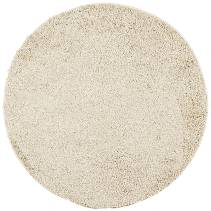 Shaggy Rug PAMPLONA High Pile Modern Gold Ø 160 cm