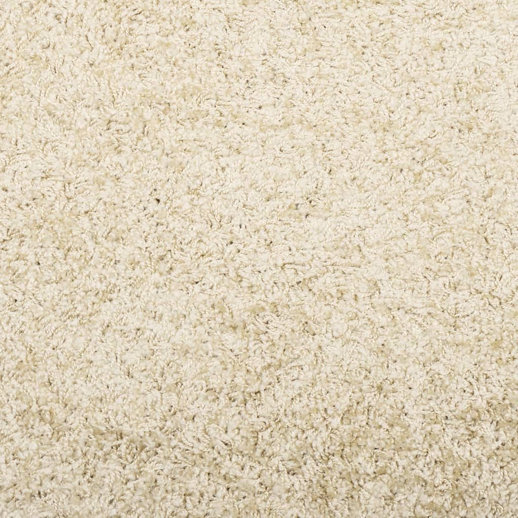 Shaggy Rug PAMPLONA High Pile Modern Gold Ø 160 cm