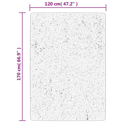 Rug IZA Short Pile Scandinavian Look Cream 120x170 cm