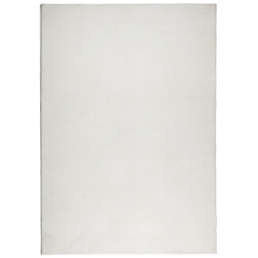 Rug IZA Short Pile Scandinavian Look Cream 160x230 cm