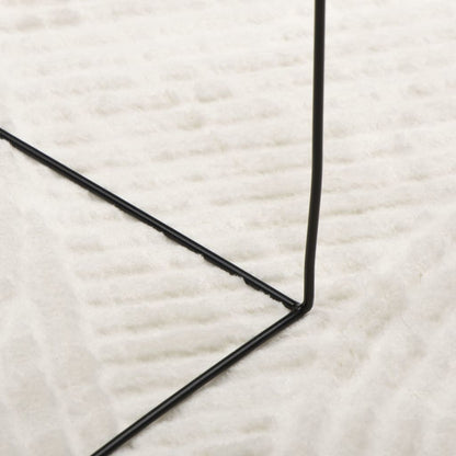 Rug IZA Short Pile Scandinavian Look Cream 200x280 cm