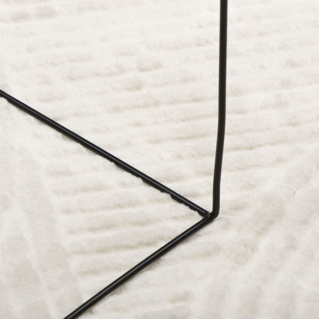 Rug IZA Short Pile Scandinavian Look Cream 200x280 cm