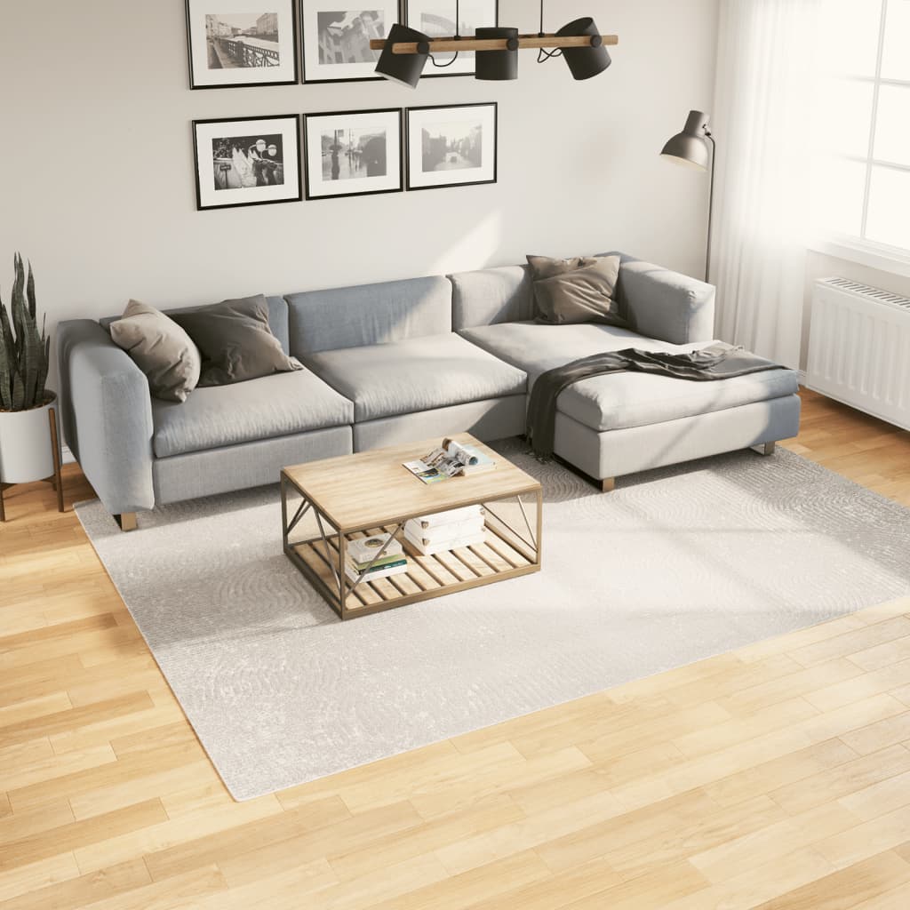 Rug IZA Short Pile Scandinavian Look Cream 200x280 cm