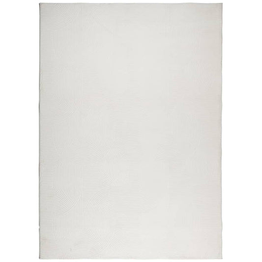 Rug IZA Short Pile Scandinavian Look Cream 240x340 cm