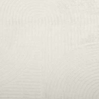 Rug IZA Short Pile Scandinavian Look Cream Ø 80 cm