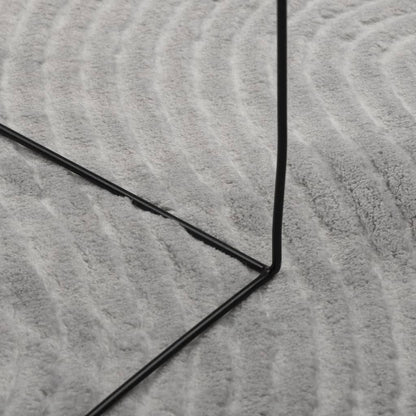 Rug IZA Short Pile Scandinavian Look Grey 200x280 cm