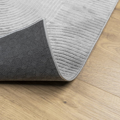 Rug IZA Short Pile Scandinavian Look Grey 240x340 cm