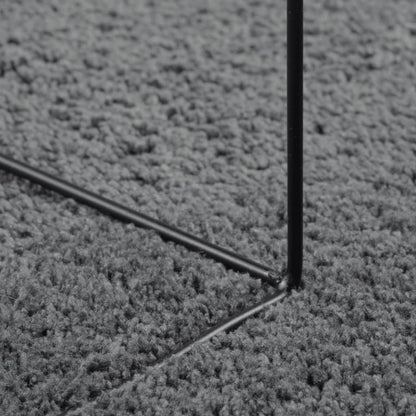 Rug OVIEDO Short Pile Anthracite 200x280 cm