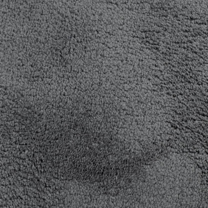 Rug OVIEDO Short Pile Anthracite 240x240 cm