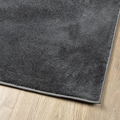 Rug OVIEDO Short Pile Anthracite 240x340 cm