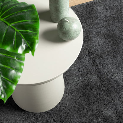 Rug OVIEDO Short Pile Anthracite 240x340 cm