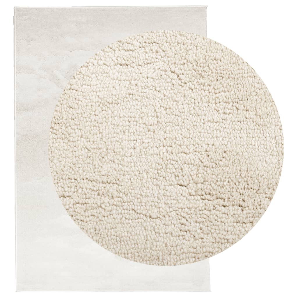 Rug OVIEDO Short Pile Beige 160x230 cm