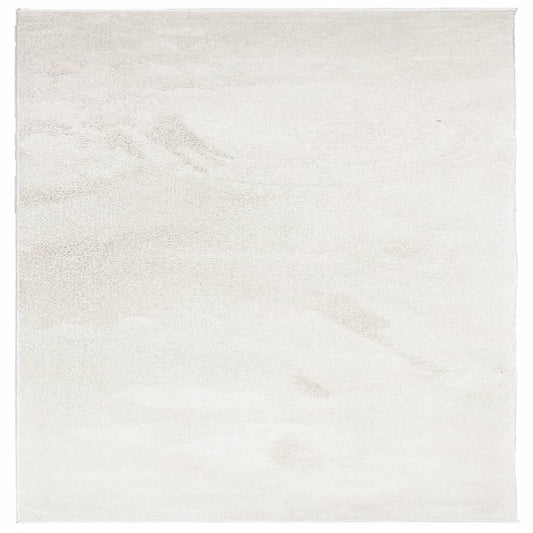 Rug OVIEDO Short Pile Beige 200x200 cm