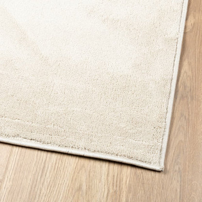 Rug OVIEDO Short Pile Beige 200x200 cm