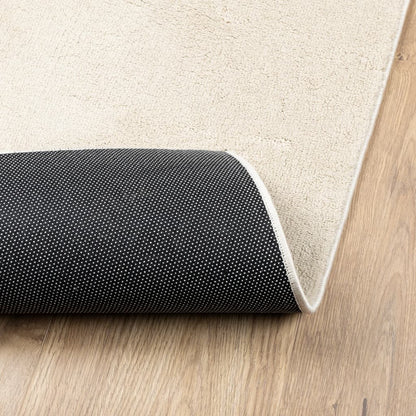 Rug OVIEDO Short Pile Beige 240x240 cm
