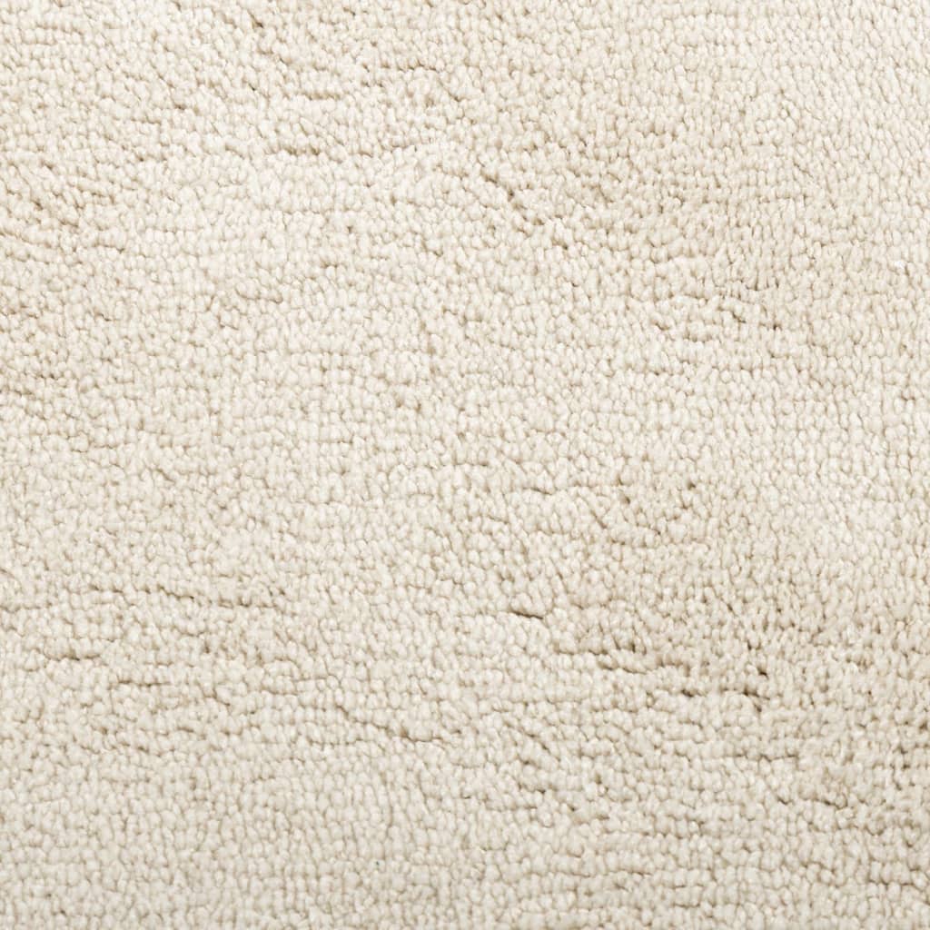 Rug OVIEDO Short Pile Beige Ø 160 cm