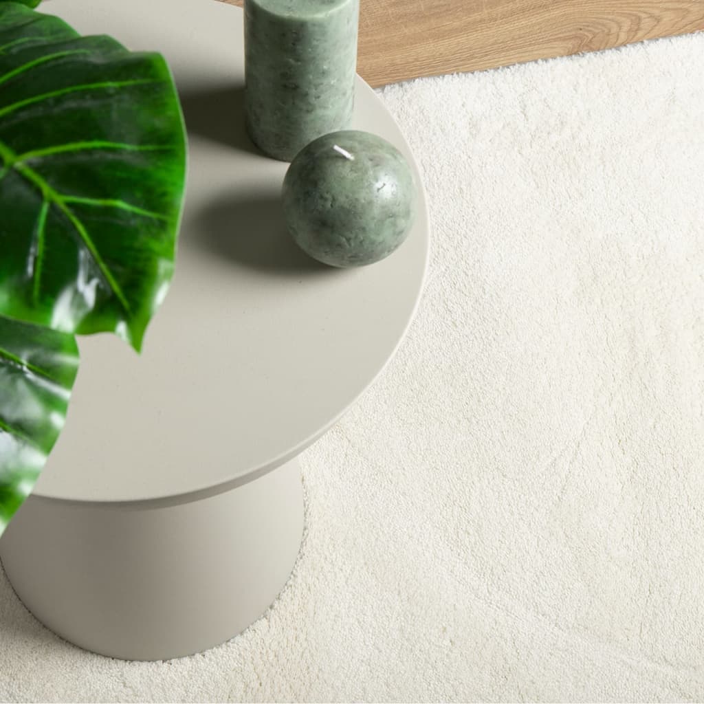 Rug OVIEDO Short Pile Cream 160x230 cm