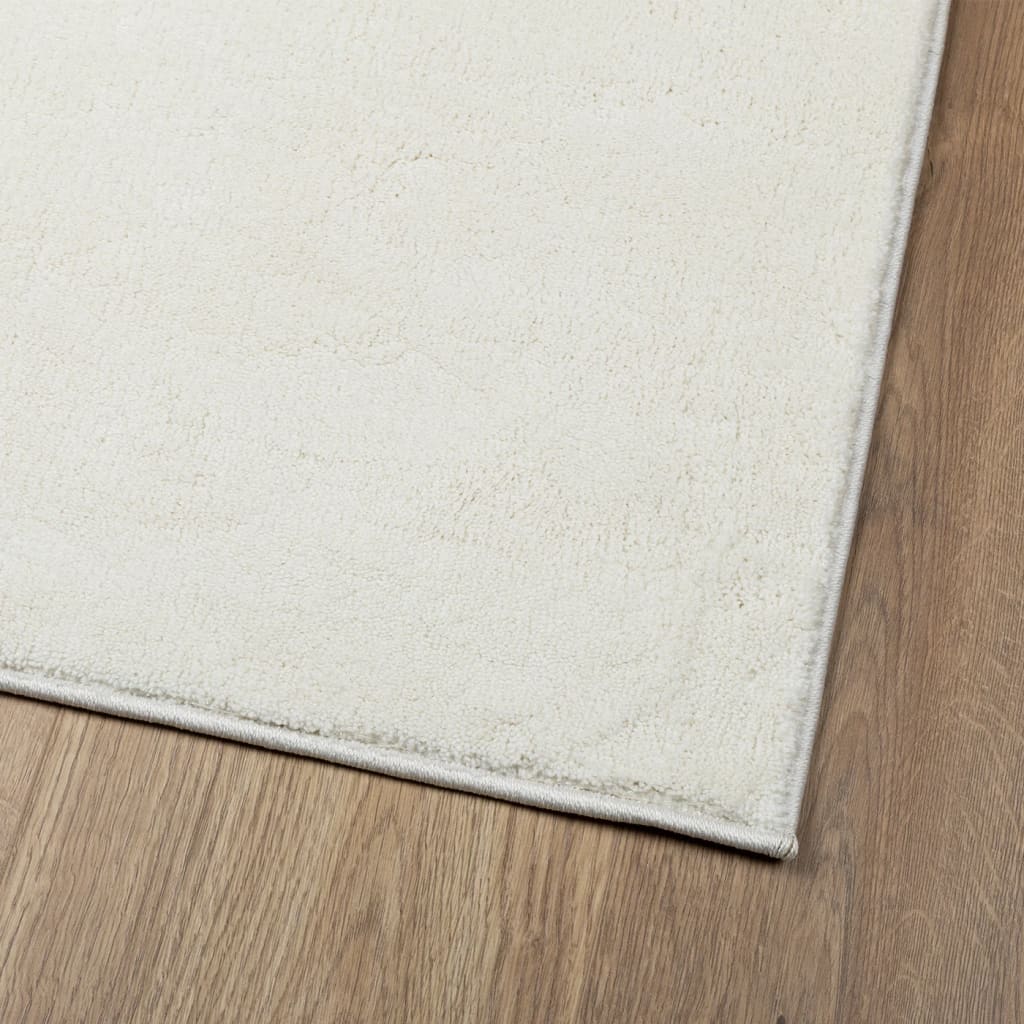 Rug OVIEDO Short Pile Cream 200x280 cm
