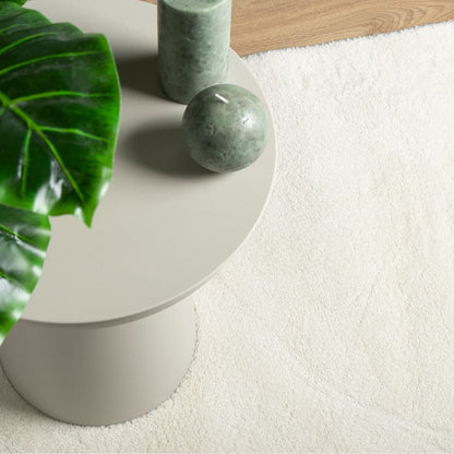 Rug OVIEDO Short Pile Cream 240x340 cm
