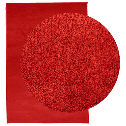 Rug OVIEDO Short Pile Red 160x230 cm