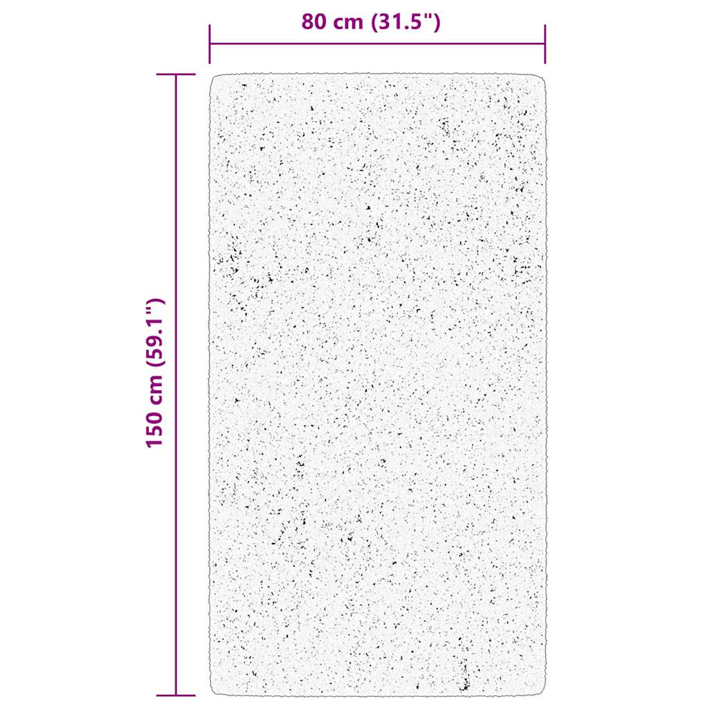 Rug ARBIZU Indoor and Outdoor Vintage Design 80x150 cm