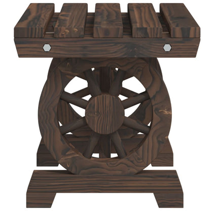 Garden Footstools 2 pcs Solid Wood Fir