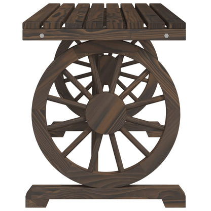Garden Dining Set | Burnt Wood | Solid Fir Wood | Medium | Durable
