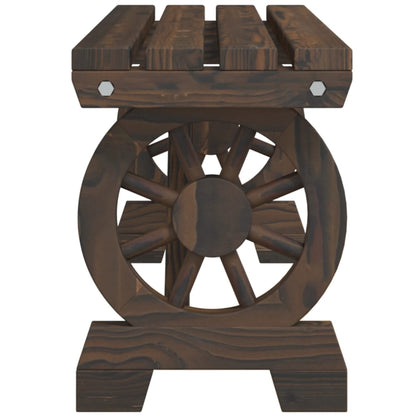 Garden Dining Set | Burnt Wood | Solid Fir Wood | Medium | Durable