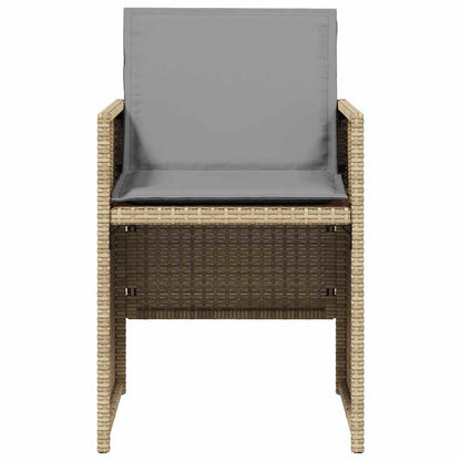 Garden Chair | Set of 4 | Mix Beige, Light Grey